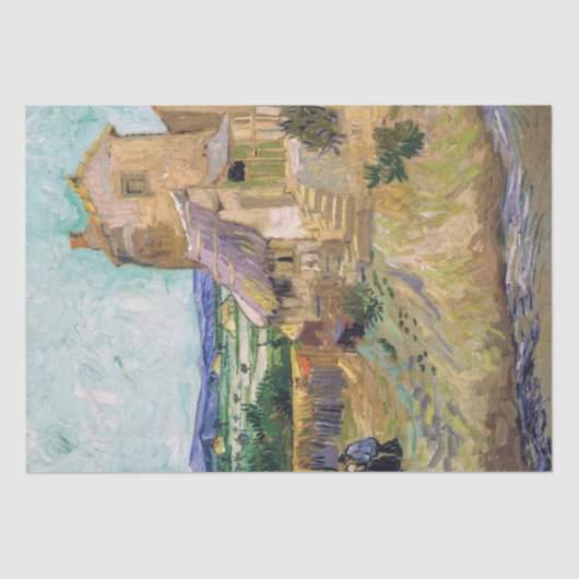 Vincent van Gogh - De oude Mill Tissuepapier (Voorkant)