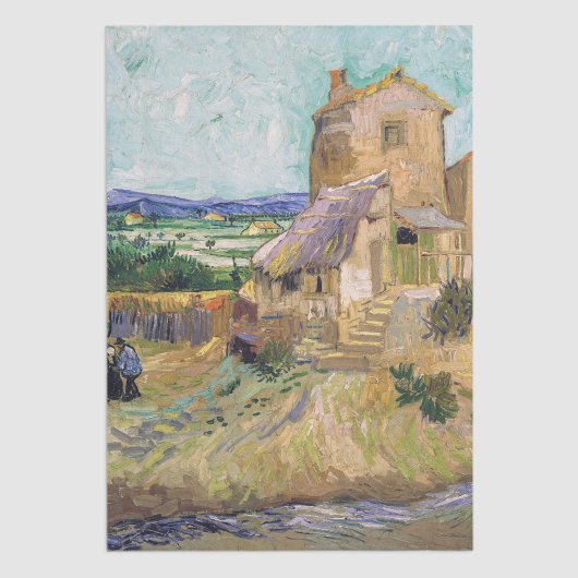 Vincent van Gogh - De oude Mill Tissuepapier