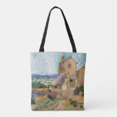 Vincent van Gogh - De oude Mill Tote Bag (Achterkant)
