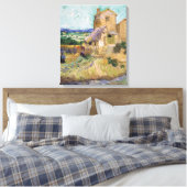 Vincent van Gogh - De Oude Molen Canvas Afdruk (Insitu (Slaapkamer))