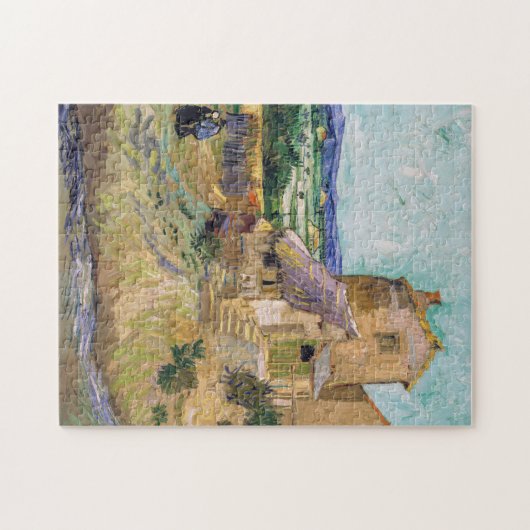Vincent van Gogh - De Oude Molen Legpuzzel (Horizontaal)