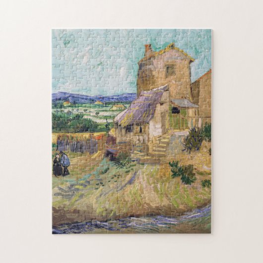 Vincent van Gogh - De Oude Molen Legpuzzel (Verticaal)
