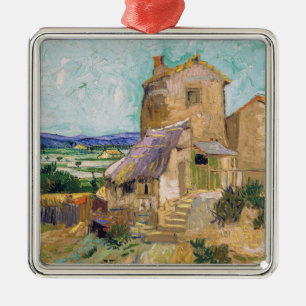 Vincent van Gogh - De Oude Molen Metalen Ornament