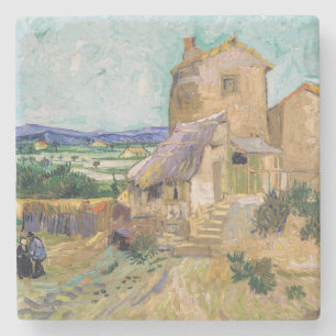 Vincent van Gogh - De Oude Molen Stenen Onderzetter