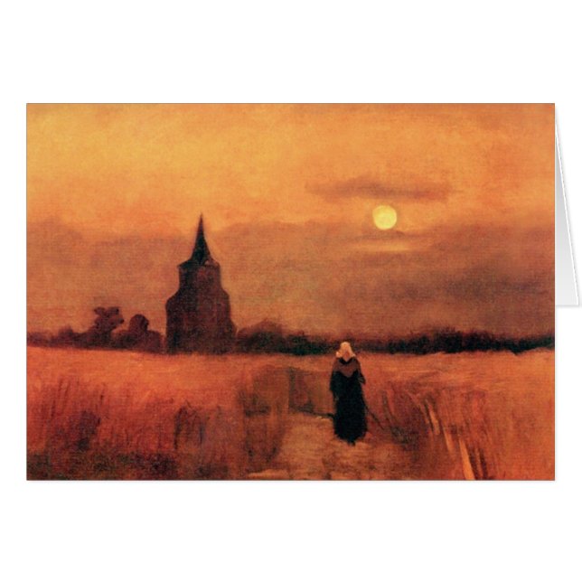 Vincent Van Gogh - De Oude Toren In De Velden (Voorkant Horizontaal)