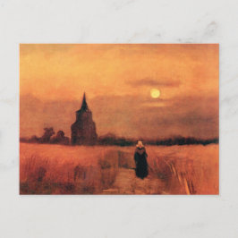 Vincent van Gogh - de oude toren op de velden Briefkaart
