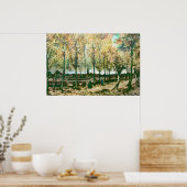 Vincent Van Gogh - De poplars in Nuenen Poster (Keuken)
