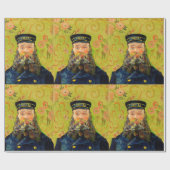 Vincent Van Gogh De Postbode Joseph Roulin Cadeaupapier (Vlak)