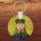 Vincent Van Gogh De Postbode Joseph Roulin Sleutelhanger (Voorkant)