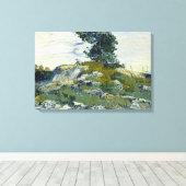 Vincent van Gogh - De Rocks Canvas Afdruk (Insitu (Houten vloer))