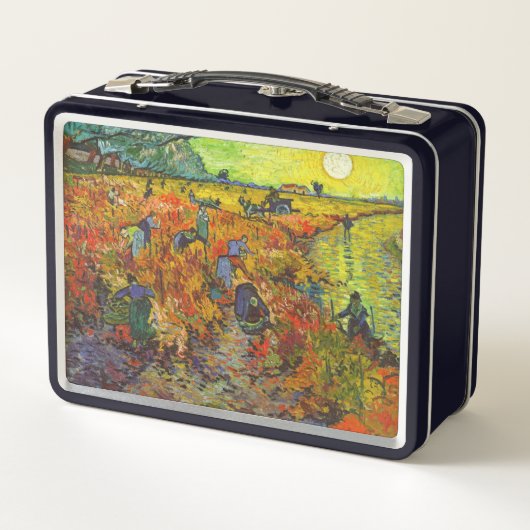 Vincent van Gogh - De Rode Vineyard (Achterkant)