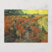 Vincent van Gogh - De Rode Vineyard Briefkaart (Voorkant)