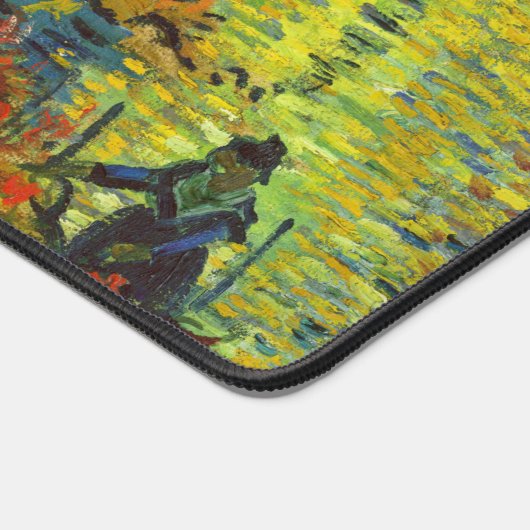 Vincent van Gogh - De Rode Vineyard Bureaumat (Hoek)
