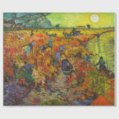 Vincent van Gogh - De Rode Vineyard Cadeaupapier (Vlak)