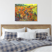 Vincent van Gogh - De Rode Vineyard Canvas Afdruk (Insitu (Slaapkamer))