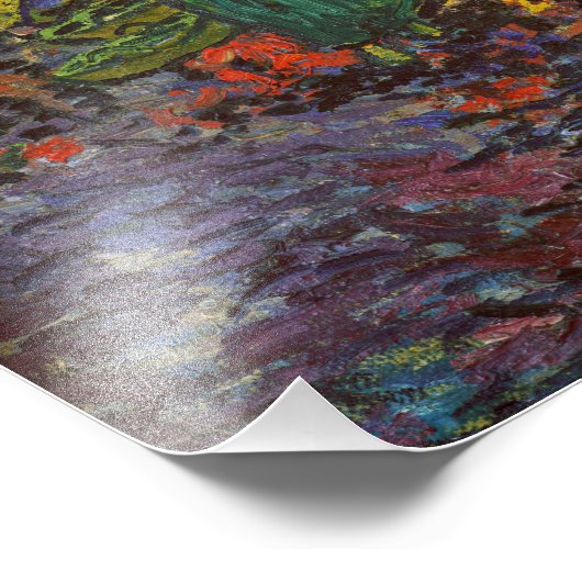 Vincent van Gogh - De Rode Vineyard Foto Afdruk (Hoek)