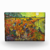 Vincent van Gogh - De Rode Vineyard Fotoblokken (Voorkant)