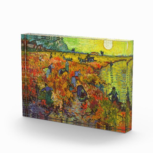 Vincent van Gogh - De Rode Vineyard Fotoblokken (Rechts)