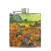 Vincent van Gogh - De Rode Vineyard Heupfles (Voorkant)