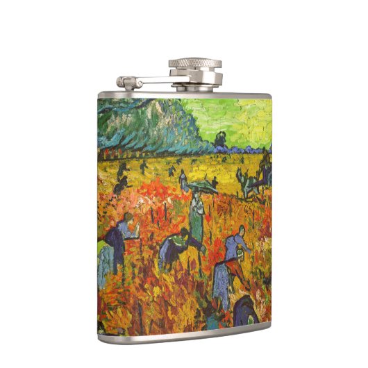 Vincent van Gogh - De Rode Vineyard Heupfles (Rechts)