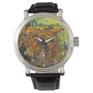 Vincent van Gogh - De Rode Vineyard Horloge