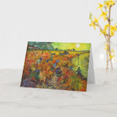 Vincent van Gogh - De Rode Vineyard Kaart (Gele Bloem)