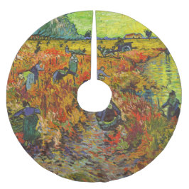 Vincent van Gogh - De Rode Vineyard Kerstboom Rok