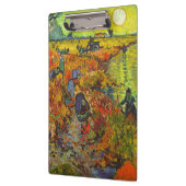 Vincent van Gogh - De Rode Vineyard Klembord (Links)