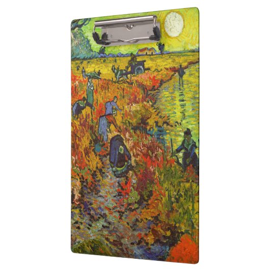 Vincent van Gogh - De Rode Vineyard Klembord (Links)