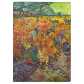Vincent van Gogh - De Rode Vineyard Klembord (Achterkant)