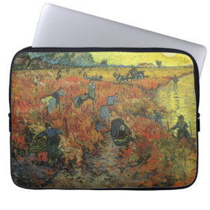 Vincent van Gogh - De Rode Vineyard Laptop Sleeve
