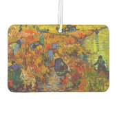 Vincent van Gogh - De Rode Vineyard Luchtverfrisser (Achterkant)