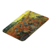 Vincent van Gogh - De Rode Vineyard Magneet (Linkerzijde)