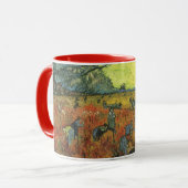 Vincent van Gogh - De Rode Vineyard Mok (Voorkant links)