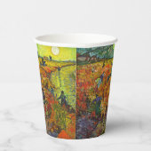 Vincent van Gogh - De Rode Vineyard Papieren Bekers (Rechts)