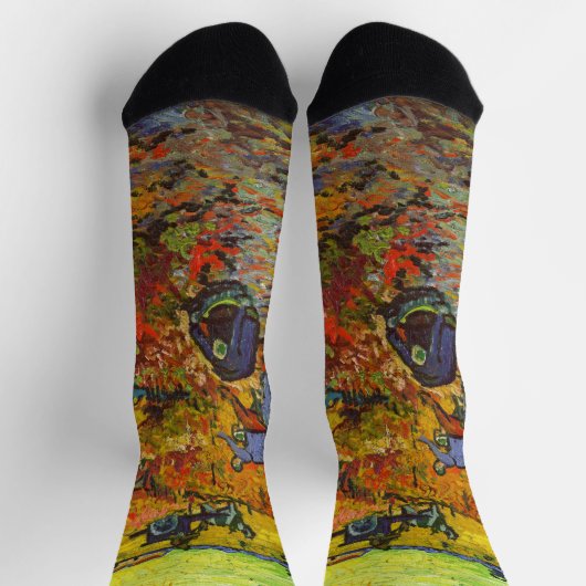 Vincent van Gogh - De Rode Vineyard Sokken (Top)