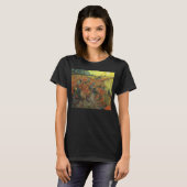 Vincent van Gogh - De Rode Vineyard T-shirt (Voorkant volledig)