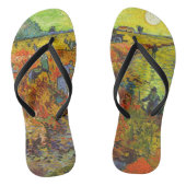 Vincent van Gogh - De Rode Vineyard Teenslippers (Voetbed)