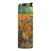 Vincent van Gogh - De Rode Vineyard Thermosbeker (Gedraaid links)