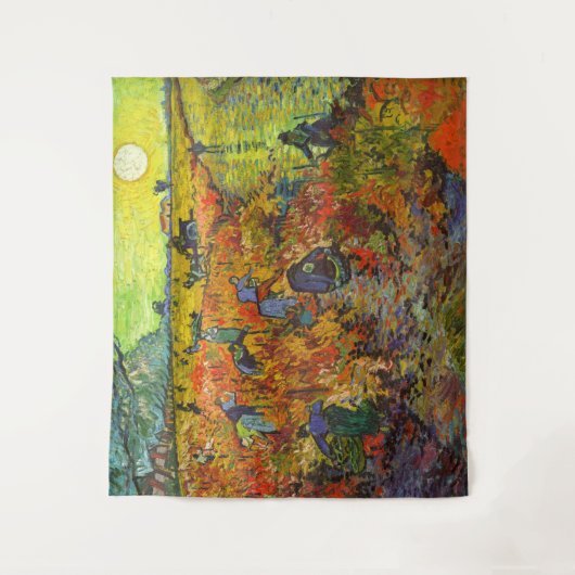 Vincent van Gogh - De Rode Vineyard Wandkleed (Voorkant)