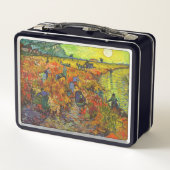 Vincent van Gogh - De Rode Wijngaard (Achterkant)