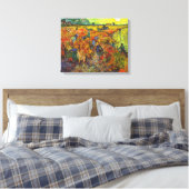 Vincent van Gogh - De Rode Wijngaard Canvas Afdruk (Insitu (Slaapkamer))