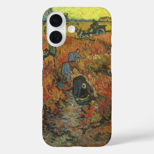 Vincent van Gogh - De rode wijngaard iPhone 16 Hoesje