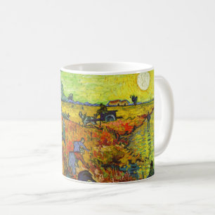 Vincent van Gogh - De Rode Wijngaard Koffiemok