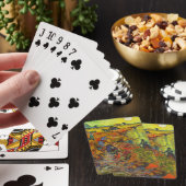 Vincent van Gogh - De Rode Wijngaard Pokerkaarten (Insitu)