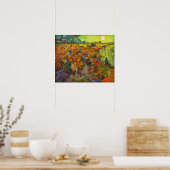 Vincent van Gogh - De Rode Wijngaard Poster (Keuken)