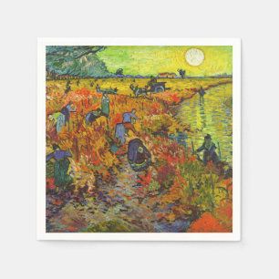 Vincent van Gogh - De Rode Wijngaard Servet