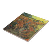 Vincent van Gogh - De rode wijngaard Tegeltje (Zijkant)