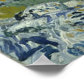 Vincent van Gogh De Rotsen Poster (Hoek)