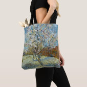 Vincent van Gogh de roze roze peach boom Tote Bag (Dichtbij)